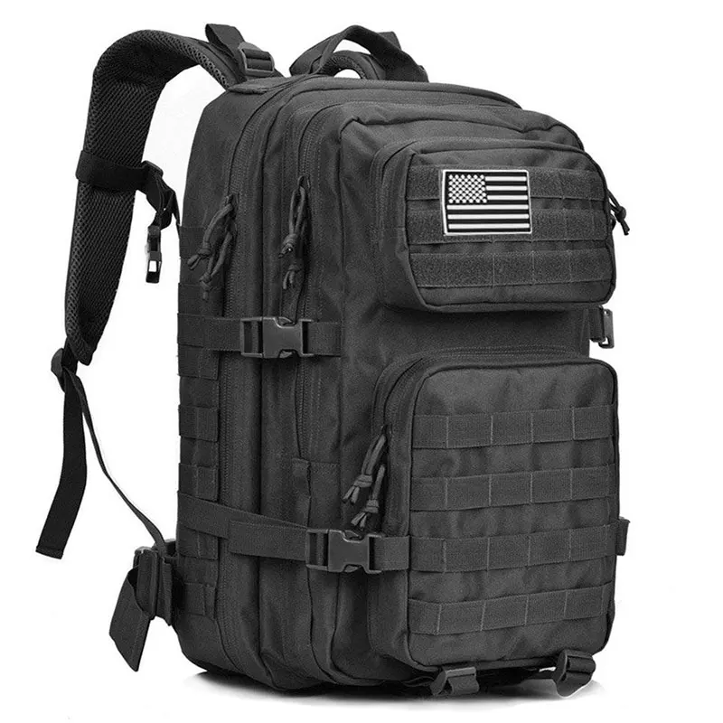 Rucksack Military Style - 1W50L タクティカルバックパックメンズトラベル大容量リュックサック男性防水アウトドアスポーツ多機能バッグ
