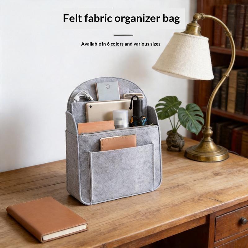 フェルト製バックパックオーガナイザーインサート、多区画バッグ - Backpack Insert Organizer のレビューと価格
