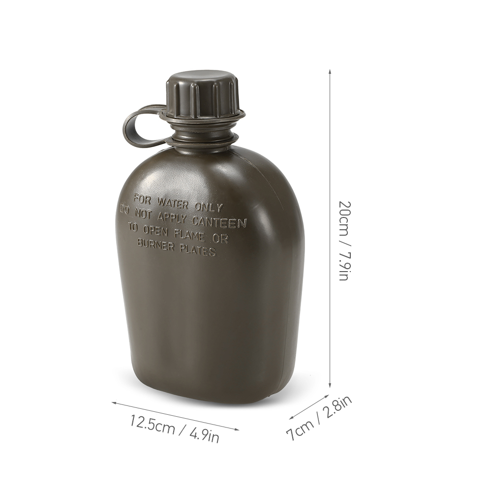 ワンピースのミリタリー水筒,屋外ケトル,サバイバルウォーター - Rucksack Military Style のレビューと価格