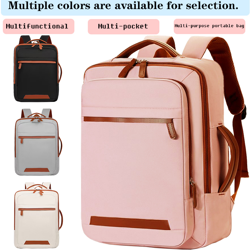 多機能トラベルラップトップバックパック（トロリースリーブ付き - Canvas Backpack Casual のレビューと価格