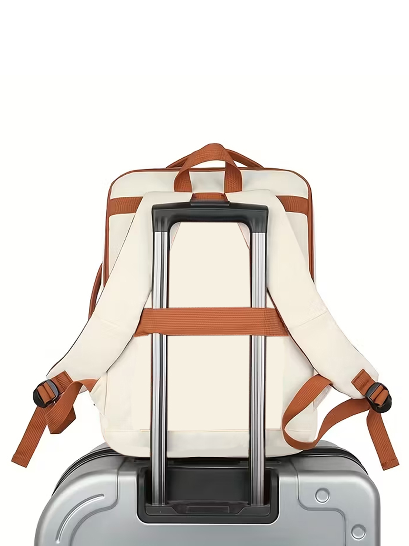 多機能トラベルラップトップバックパック（トロリースリーブ付き - Canvas Backpack Casual のレビューと価格