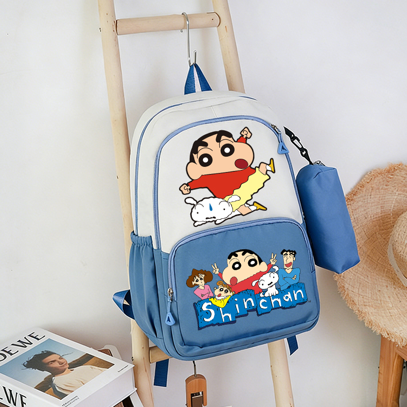 クレヨンしんちゃん少年少女スクールバッグ鉛筆ケース 2 個セ - School Backpack Teen のレビューと価格