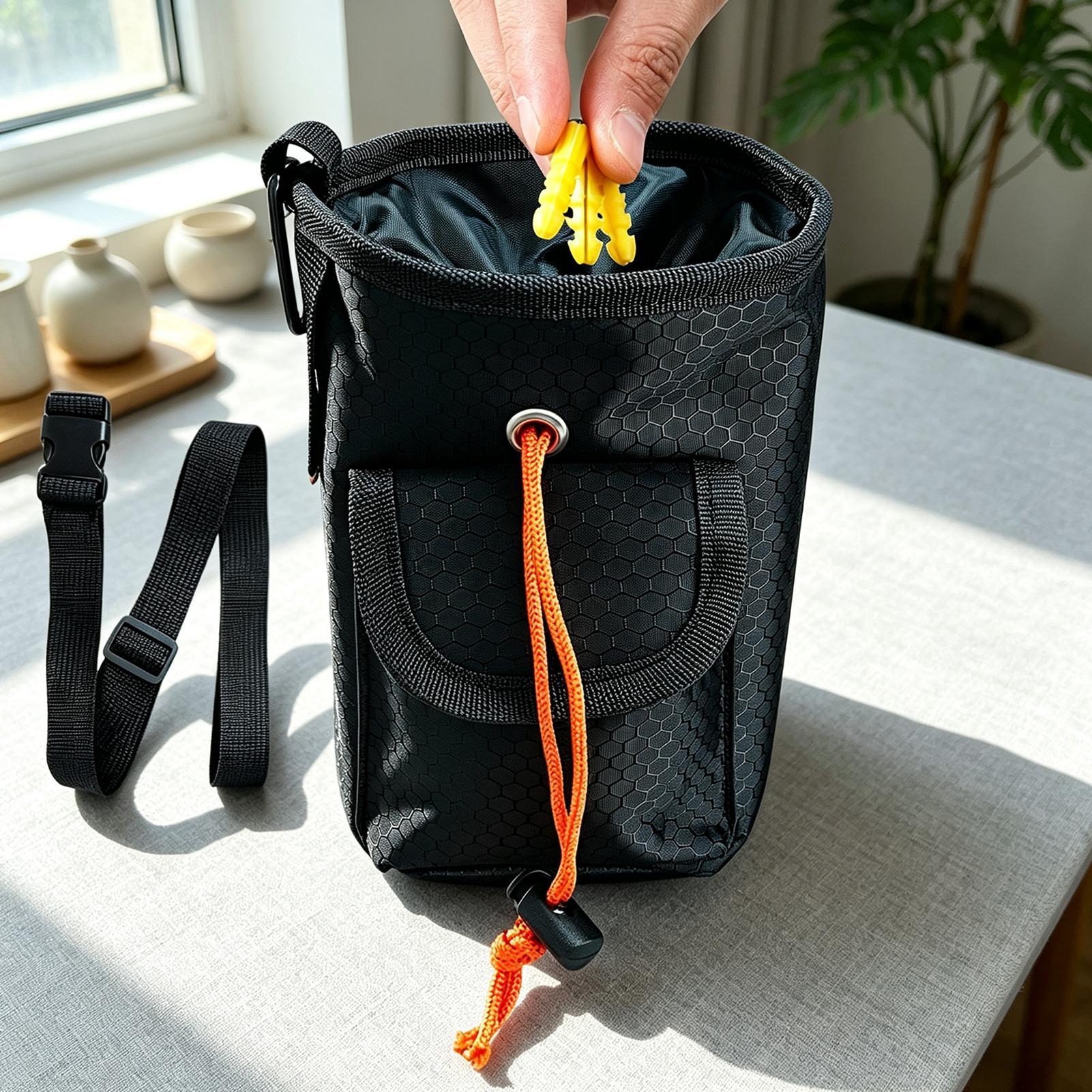 ディスクゴルフ用チョークバッグ。調整可能なベルトとドロースト - Drawstring Gym Bag のレビューと価格
