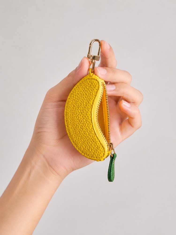 かわいいフルーツレザーキーホルダーミニ小銭入れジッパーポーチ - Backpack Insert Organizer のレビューと価格