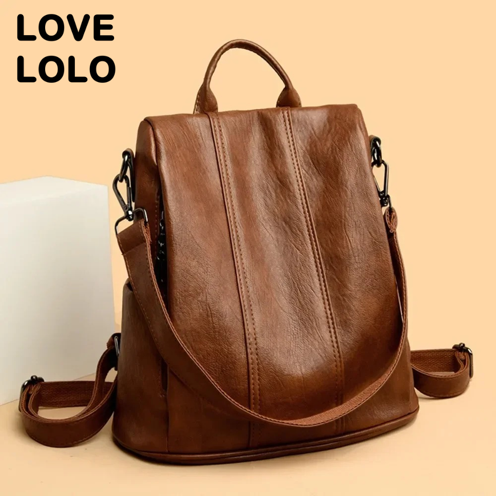 女性用新型盗難防止ノートパソコンバックパック、高品質ソフトレ - Travel Backpack Anti Theft のレビューと価格