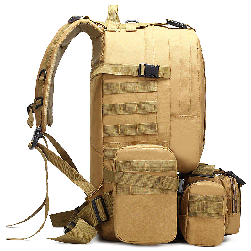 50L アウトドアバックパック多機能スポーツ MolleTa - Rucksack Military Style のレビューと価格